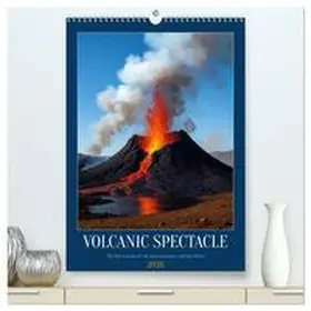 Waurick / CALVENDO |  Volcanic Spectacle (High Quality Premium Wall Calendar 2026 DIN A2 portrait),CALVENDO 12 Month Wall Calendar | Sonstiges |  Sack Fachmedien