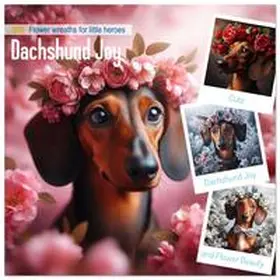 CALVENDO / Verena Scholze |  Dachshund Joy and Flower Beauty (Wall Calendar 2026 12 × 12 Inch) CALVENDO 12 Month Wall Calendar | Sonstiges |  Sack Fachmedien