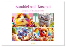 Michalzik / CALVENDO |  Knuddel und Kuschel (Wandkalender 2026 DIN A2 quer), CALVENDO Monatskalender | Sonstiges |  Sack Fachmedien