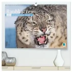 CALVENDO |  Raubkatzen: Geschmeidige Jäger (hochwertiger Premium Wandkalender 2026 DIN A2 quer), Kunstdruck in Hochglanz | Sonstiges |  Sack Fachmedien