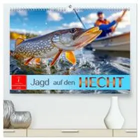 Roder / CALVENDO |  Jagd auf den Hecht (hochwertiger Premium Wandkalender 2026 DIN A2 quer), Kunstdruck in Hochglanz | Sonstiges |  Sack Fachmedien