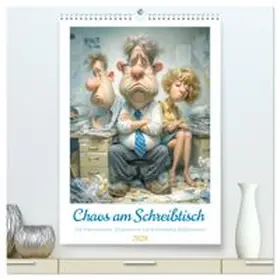 CALVENDO / Gierok-Latniak |  Chaos am Schreibtisch (hochwertiger Premium Wandkalender 2026 DIN A2 hoch), Kunstdruck in Hochglanz | Sonstiges |  Sack Fachmedien