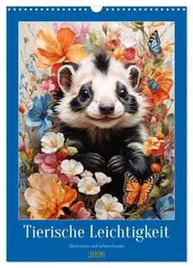 Sattler / CALVENDO |  Tierische Leichtigkeit (Wandkalender 2026 DIN A3 hoch), CALVENDO Monatskalender | Sonstiges |  Sack Fachmedien