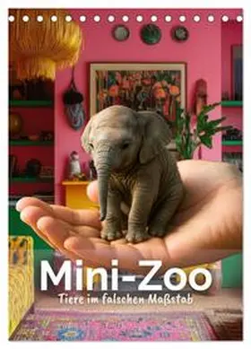 Soul / CALVENDO |  Mini-Zoo - Tiere im falschen Maßstab (Tischkalender 2026 DIN A5 hoch), CALVENDO Monatskalender | Sonstiges |  Sack Fachmedien