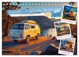 Irmer / CALVENDO |  Vanlife - Caravan Abenteuer (Tischkalender 2026 DIN A5 quer), CALVENDO Monatskalender | Sonstiges |  Sack Fachmedien