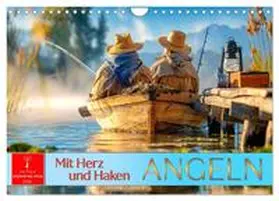 Roder / CALVENDO |  Angeln mit Herz und Haken (Wandkalender 2026 DIN A4 quer), CALVENDO Monatskalender | Sonstiges |  Sack Fachmedien