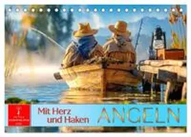 Roder / CALVENDO |  Angeln mit Herz und Haken (Tischkalender 2026 DIN A5 quer), CALVENDO Monatskalender | Sonstiges |  Sack Fachmedien