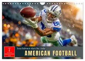 Roder / CALVENDO |  American Football - Touchdown durchs Jahr (Wandkalender 2026 DIN A4 quer), CALVENDO Monatskalender | Sonstiges |  Sack Fachmedien