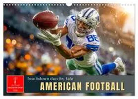 Roder / CALVENDO |  American Football - Touchdown durchs Jahr (Wandkalender 2026 DIN A3 quer), CALVENDO Monatskalender | Sonstiges |  Sack Fachmedien