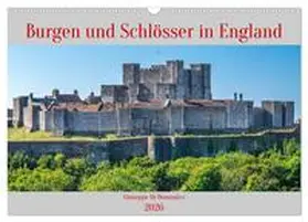 Di Domenico / CALVENDO |  Burgen und Schlösser in England (Wandkalender 2026 DIN A3 quer), CALVENDO Monatskalender | Sonstiges |  Sack Fachmedien