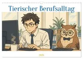 CALVENDO / Brückmann | Tierischer Berufsalltag (Wandkalender 2026 DIN A3 quer), CALVENDO Monatskalender | Sonstiges | 978-3-516-65194-2 | www.sack.de