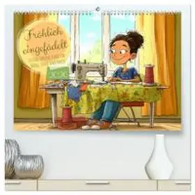 Löwer / CALVENDO |  Fröhlich eingefädelt (hochwertiger Premium Wandkalender 2026 DIN A2 quer), Kunstdruck in Hochglanz | Sonstiges |  Sack Fachmedien