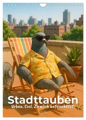 Soul / CALVENDO |  Stadttauben - Urban. Cool. Ziemlich unterschätzt. (Wandkalender 2026 DIN A4 hoch), CALVENDO Monatskalender | Sonstiges |  Sack Fachmedien