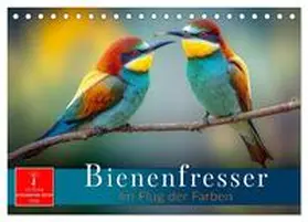 Roder / CALVENDO |  Bienenfresser - im Flug der Farben (Tischkalender 2026 DIN A5 quer), CALVENDO Monatskalender | Sonstiges |  Sack Fachmedien