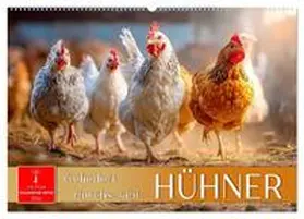 Roder / CALVENDO |  Hühner - gefiedert durchs Jahr (Wandkalender 2026 DIN A2 quer), CALVENDO Monatskalender | Sonstiges |  Sack Fachmedien