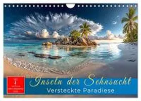 Roder / CALVENDO |  Inseln der Sehnsucht - Versteckte Paradiese (Wandkalender 2026 DIN A4 quer), CALVENDO Monatskalender | Sonstiges |  Sack Fachmedien