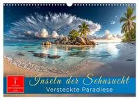 Roder / CALVENDO |  Inseln der Sehnsucht - Versteckte Paradiese (Wandkalender 2026 DIN A3 quer), CALVENDO Monatskalender | Sonstiges |  Sack Fachmedien
