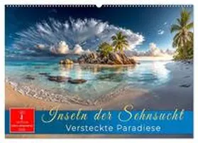 Roder / CALVENDO |  Inseln der Sehnsucht - Versteckte Paradiese (Wandkalender 2026 DIN A2 quer), CALVENDO Monatskalender | Sonstiges |  Sack Fachmedien