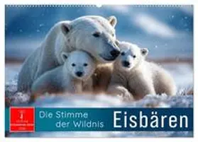 Roder / CALVENDO |  Eisbären - die Stimme der Wildnis (Wandkalender 2026 DIN A2 quer), CALVENDO Monatskalender | Sonstiges |  Sack Fachmedien