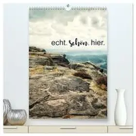 Müller / CALVENDO |  echt. schön. hier. (hochwertiger Premium Wandkalender 2026 DIN A2 hoch), Kunstdruck in Hochglanz | Sonstiges |  Sack Fachmedien