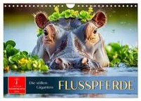 Roder / CALVENDO |  Flusspferde - die stillen Giganten (Wandkalender 2026 DIN A4 quer), CALVENDO Monatskalender | Sonstiges |  Sack Fachmedien
