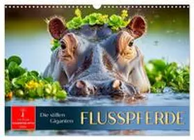 Roder / CALVENDO |  Flusspferde - die stillen Giganten (Wandkalender 2026 DIN A3 quer), CALVENDO Monatskalender | Sonstiges |  Sack Fachmedien