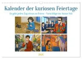 Waurick / CALVENDO |  Kalender der kuriosen Feiertage (Wandkalender 2026 DIN A3 quer), CALVENDO Monatskalender | Sonstiges |  Sack Fachmedien