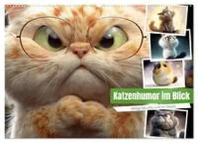 Gierok-Latniak / CALVENDO |  Katzenhumor im Blick (Wandkalender 2026 DIN A2 quer), CALVENDO Monatskalender | Sonstiges |  Sack Fachmedien