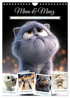 CALVENDO / Gierok-Latniak |  Miau & Mauz (Wandkalender 2026 DIN A4 hoch), CALVENDO Monatskalender | Sonstiges |  Sack Fachmedien