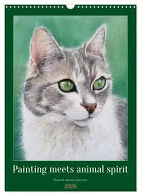 Spreider / CALVENDO |  Painting meets animal spirit - Painted animal portraits (Wall Calendar 2026 DIN A3 portrait), CALVENDO 12 Month Wall Calendar | Sonstiges |  Sack Fachmedien