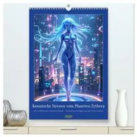 k_pop_hal_abeoji / CALVENDO |  Kosmische Sirenen vom Planeten Zythera (hochwertiger Premium Wandkalender 2026 DIN A2 hoch), Kunstdruck in Hochglanz | Sonstiges |  Sack Fachmedien