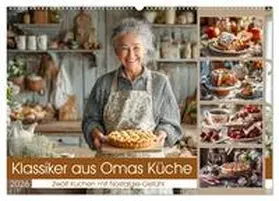 Fotografie / CALVENDO |  Klassiker aus Omas Küche - Zwölf Kuchen mit Nostalgie-Gefühl (Wandkalender 2026 DIN A2 quer), CALVENDO Monatskalender | Sonstiges |  Sack Fachmedien