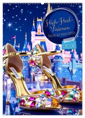 CALVENDO / Blue |  High-Heel-Visionen (Wandkalender 2026 DIN A2 hoch), CALVENDO Monatskalender | Sonstiges |  Sack Fachmedien