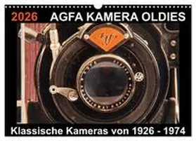 Fraatz / CALVENDO |  AGFA KAMERA OLDIES Klassische Kameras von 1926 - 1974 (Wandkalender 2026 DIN A3 quer), CALVENDO Monatskalender | Sonstiges |  Sack Fachmedien