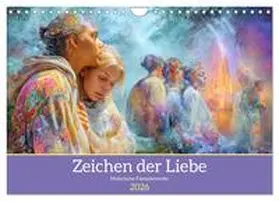CALVENDO / Brunner-Klaus |  Zeichen der Liebe - Malerische Fantasiewerke (Wandkalender 2026 DIN A4 quer), CALVENDO Monatskalender | Sonstiges |  Sack Fachmedien