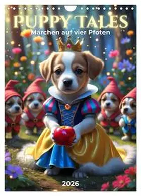 Soul / CALVENDO |  Puppy Tales - Märchen auf vier Pfoten (Wandkalender 2026 DIN A4 hoch), CALVENDO Monatskalender | Sonstiges |  Sack Fachmedien