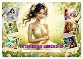 CALVENDO / Blue |  Farbentanz der Jahreszeiten (Wandkalender 2026 DIN A3 quer), CALVENDO Monatskalender | Sonstiges |  Sack Fachmedien