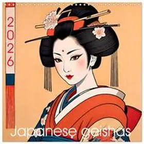 CALVENDO / Lehmann |  Japanese geishas (Wall Calendar 2026 12 × 12 Inch) CALVENDO 12 Month Wall Calendar | Sonstiges |  Sack Fachmedien