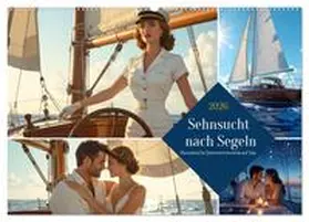 CALVENDO / Blue |  Sehnsucht nach Segeln (Wandkalender 2026 DIN A2 quer), CALVENDO Monatskalender | Sonstiges |  Sack Fachmedien