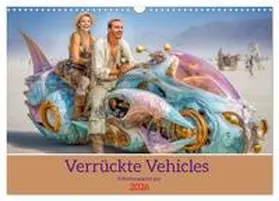 CALVENDO / Brunner-Klaus |  Verrückte Vehicles - Erfindungsgeist pur (Wandkalender 2026 DIN A3 quer), CALVENDO Monatskalender | Sonstiges |  Sack Fachmedien