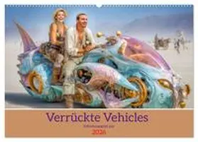 CALVENDO / Brunner-Klaus |  Verrückte Vehicles - Erfindungsgeist pur (Wandkalender 2026 DIN A2 quer), CALVENDO Monatskalender | Sonstiges |  Sack Fachmedien