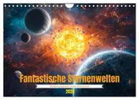 Wedel / CALVENDO |  Fantastische Sternenwelten (Wandkalender 2026 DIN A4 quer), CALVENDO Monatskalender | Sonstiges |  Sack Fachmedien