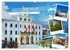 Starick / CALVENDO |  Weimar - Mit Plan durch das Jahr (Wandkalender 2026 DIN A2 quer), CALVENDO Monatskalender | Sonstiges |  Sack Fachmedien