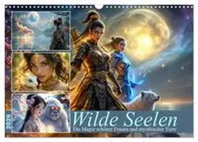 Blue / CALVENDO |  Wilde Seelen (Wandkalender 2026 DIN A3 quer), CALVENDO Monatskalender | Sonstiges |  Sack Fachmedien