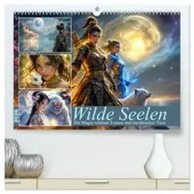 CALVENDO / Blue |  Wilde Seelen (hochwertiger Premium Wandkalender 2026 DIN A2 quer), Kunstdruck in Hochglanz | Sonstiges |  Sack Fachmedien