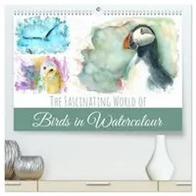 Krüger / CALVENDO |  The Fascinating World of Birds in Watercolour (High Quality Premium Wall Calendar 2026 DIN A2 landscape),CALVENDO 12 Month Wall Calendar | Sonstiges |  Sack Fachmedien