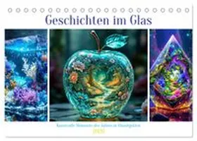 CALVENDO / Blue |  Geschichten im Glas (Tischkalender 2026 DIN A5 quer), CALVENDO Monatskalender | Sonstiges |  Sack Fachmedien