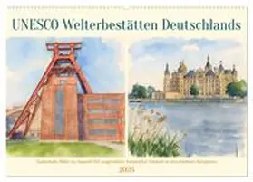 CALVENDO / Kleemann |  UNESCO Welterbestätten Deutschlands (Wandkalender 2026 DIN A2 quer), CALVENDO Monatskalender | Sonstiges |  Sack Fachmedien