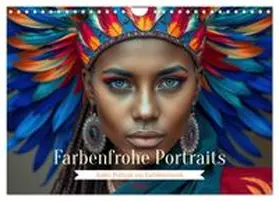 CALVENDO / Irmer |  Farbenfrohe Portraits (Wandkalender 2026 DIN A4 quer), CALVENDO Monatskalender | Sonstiges |  Sack Fachmedien