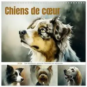 CALVENDO / Löwer |  Chiens de cœur (Calendrier mural carré 2026 30x30 cm) Calendrier double avec une page pour vos prises de notes | Sonstiges |  Sack Fachmedien
